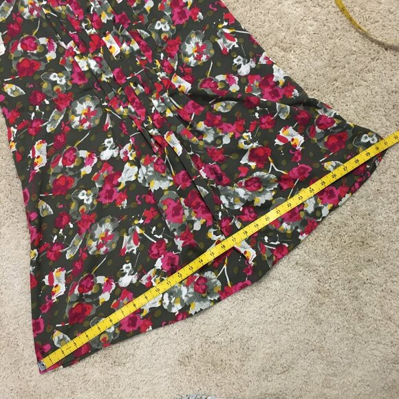 RACHEL Rachel Roy Spring Pintuck Floral Tunic Dress - Picture 15 of 16